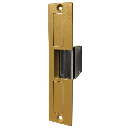 Trine Trine 00 Series Electric Strikes, 12 VDC Voltage, Sprayed Brass 004-12DC